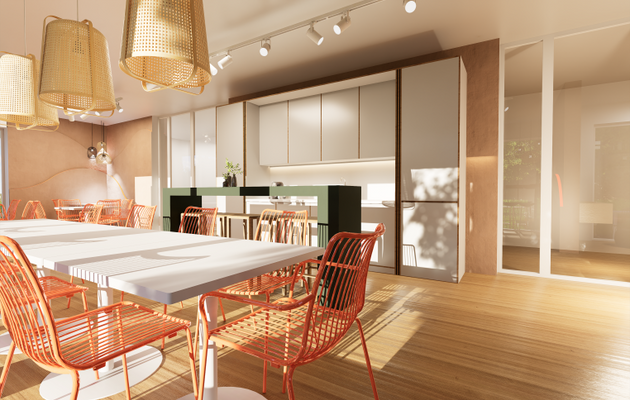 Community Lounge 2 Visualisierung