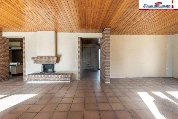 Wohnen mit offenen Kamin