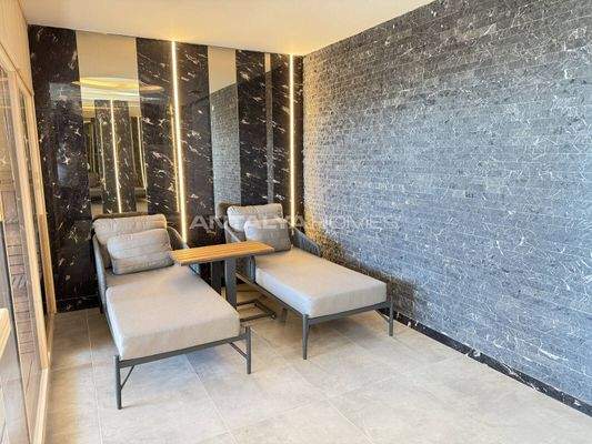 Scenic View Flats 700 M from the Sea in Alanya Avsallar