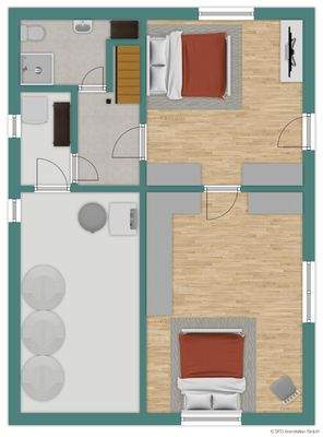 Grundriss Skizze Untergeschoss