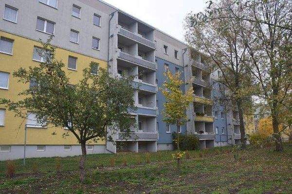 Blick auf Grünflächen aus Haus 63-63c