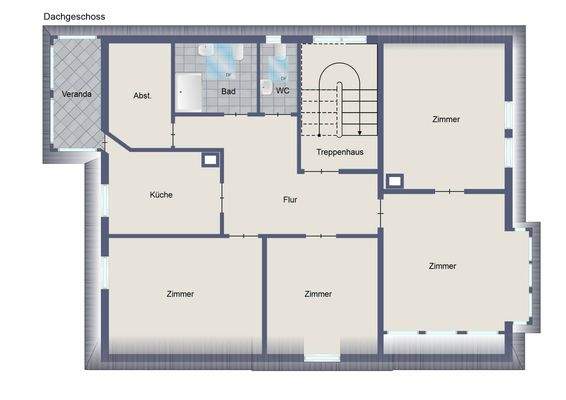 Grundriss-Illustration DG