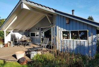 Überdachte Terrasse