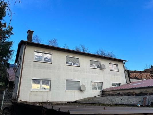 Blick zum Haus