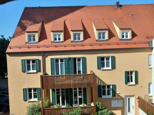 Seitenansicht 1. OG mit Balkon