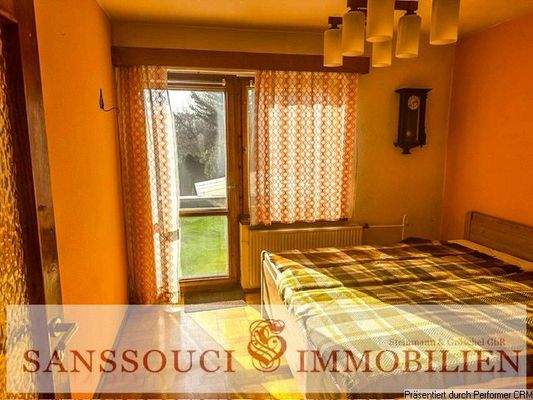 Schlafzimmer im Erdgeschoss