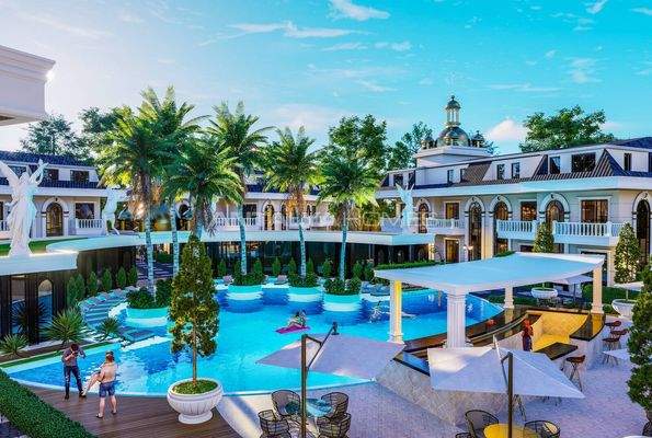 New Build Flats with Unique Design in Alanya Incekum