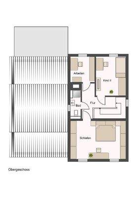 Grundriss Obergeschoss