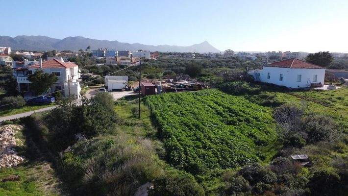Kreta, Chorafakia: Grundstück mit Meerblick in Akrotiri zu verkaufen