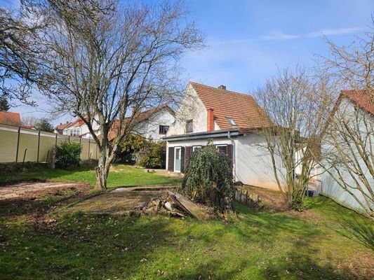 Garten, Blick auf das ZFH