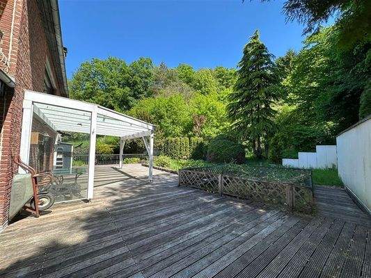 Terrasse in Waldrandlage