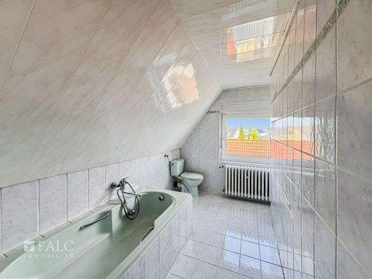 Badezimmer Dachgeschoss