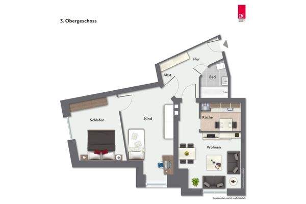 3-Raum-Variante aktuell