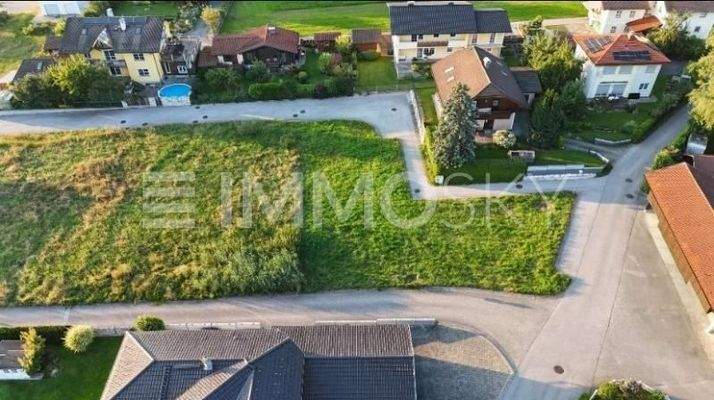 Grundstück Vogelperspektive