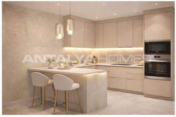 Luxury Sea View Flats with Communal Pool in Alanya Kestel