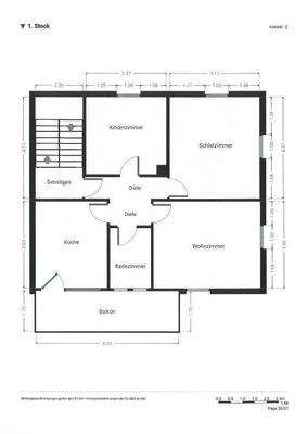 Grundriss Obergeschoss