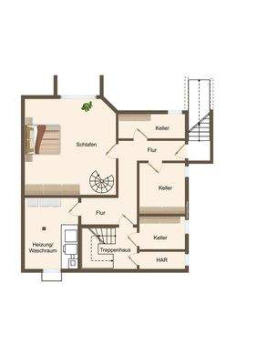 Grundriss Souterrain
