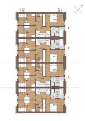 Grundriss Obergeschoss