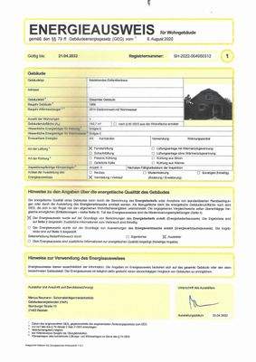 Energieausweis Seite 1 anonym