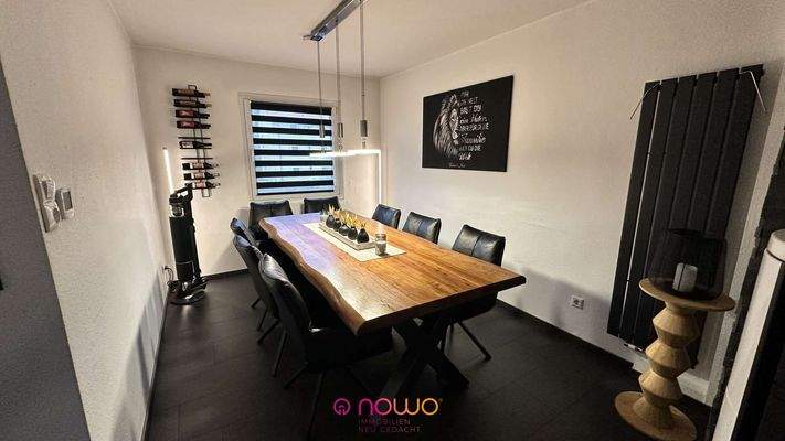 Essbereich im Obergeschoss