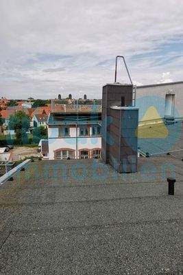 Blick auf Dachterrasse