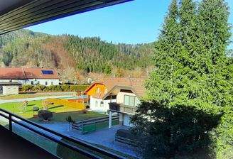 Aussicht nach Osten, Loggia 8,4 m²