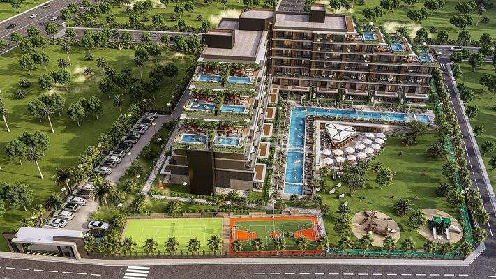 Apartments with Quality Features in Antalya Altıntaş