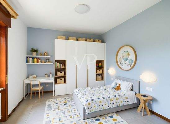 render cameretta bimbo