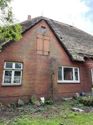 Giebel mit Küchenfenster