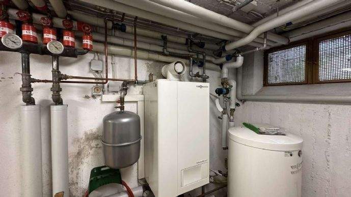 moderne Zentralheiztechnik