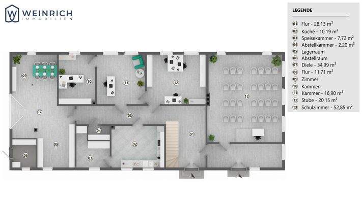 Erdgeschoss Grundriss