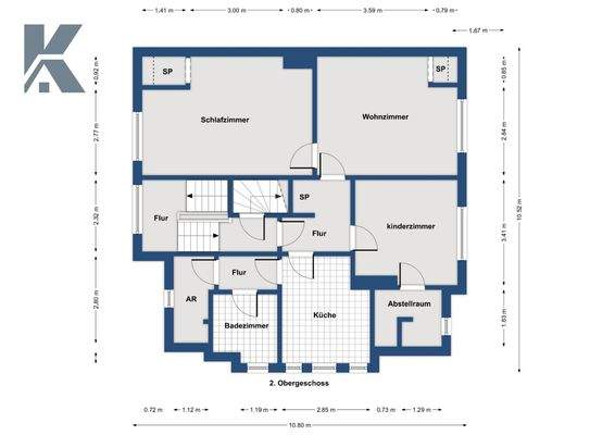 2. OG Kämpchensweg 14