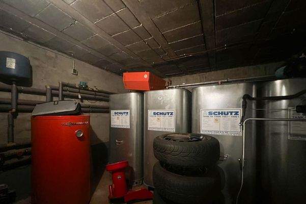 Öltanks im Keller
