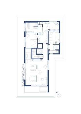 Grundriss Penthouse