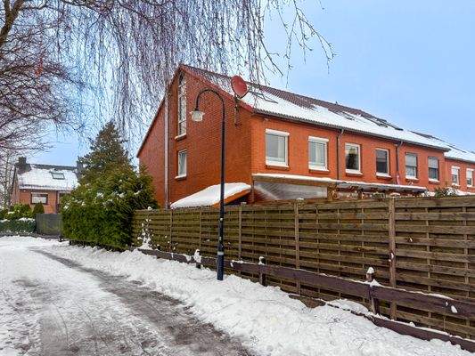 Straßensicht Außenfassade