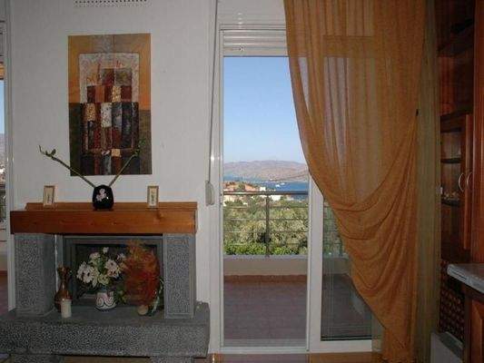 Kreta, Schisma Eloundas: 2-Villen-Anwesen mit Pool und Meerblick in gehobener Gegend zu verkaufen