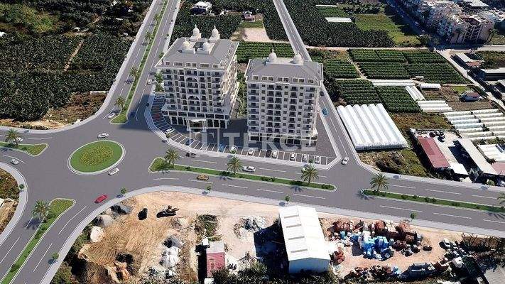 Real Estate in a Complex Near the Sea in Mahmutlar Alanya