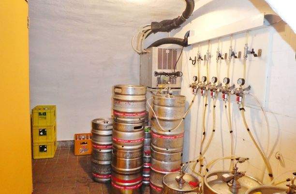 Kühlraum im Keller