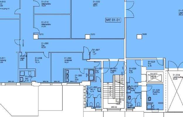 Grundriss 1 Obergeschoss