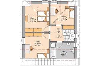 Grundriss Dachgeschoss