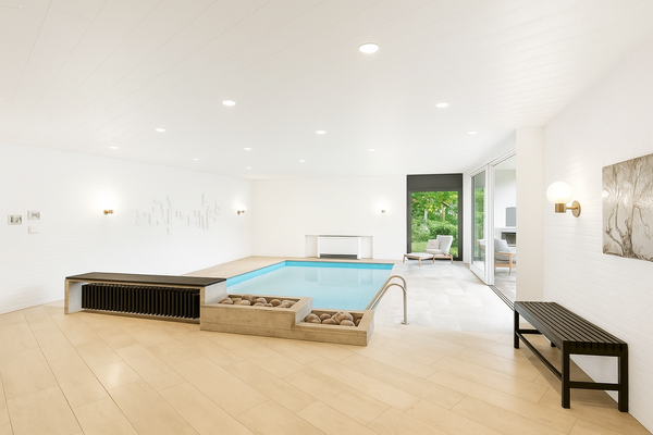 Schwimmbad Visualisierung