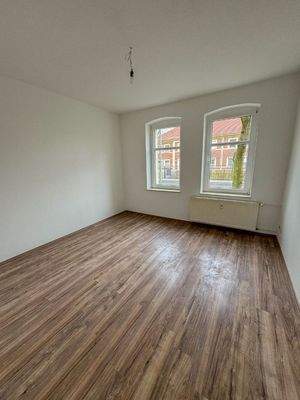 Sicht ins Wohnzimmer