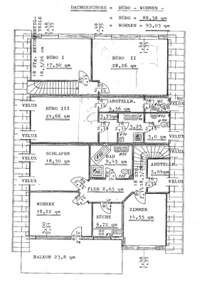 Gewerbe - Dachgeschoss