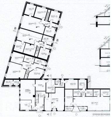 Grundrisse Erdgeschoß 