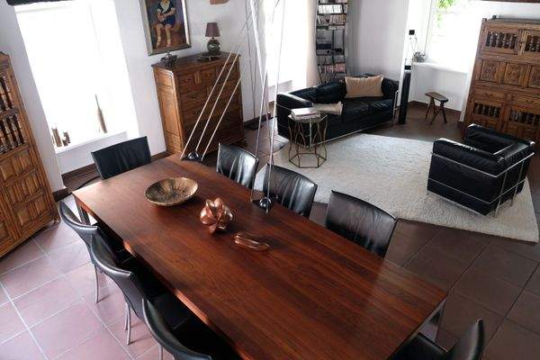 Wohnzimmer mit Essbereich