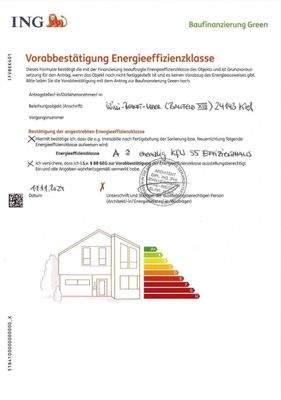 Energieausweis Baufeld XIII