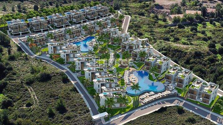 Affordable Apartments in a Prime Location in North Cyprus Girne