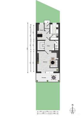 Erdgeschoss Grundriss