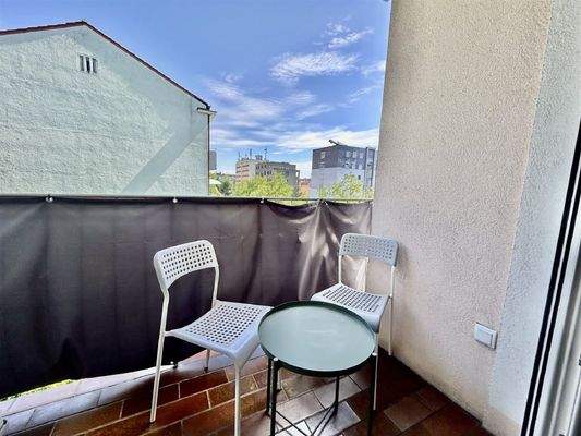 Balkon zur Südseite