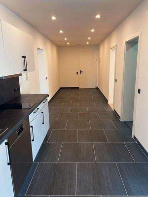 Flur mit Küche